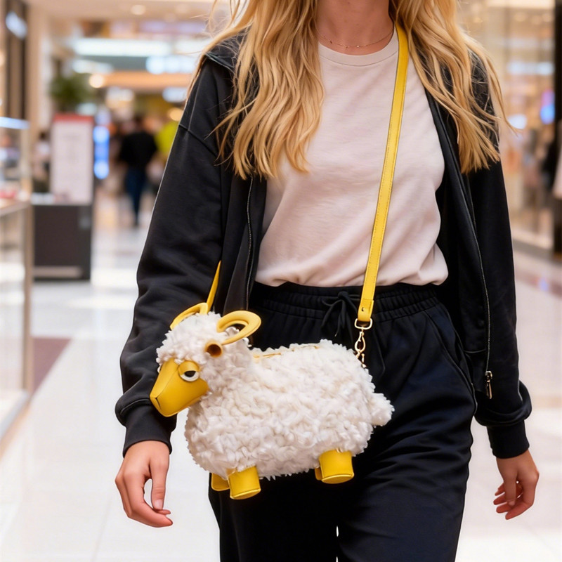 Interior Design High End - Nieuwe modeontwerp schattige schapenvormige high-end crossbody