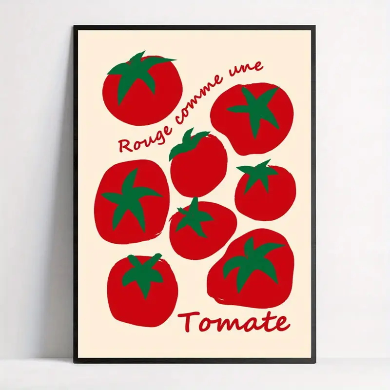 Moderne Kleurrijke Rode Tomate - Interior Design Living Room recensie en prijs