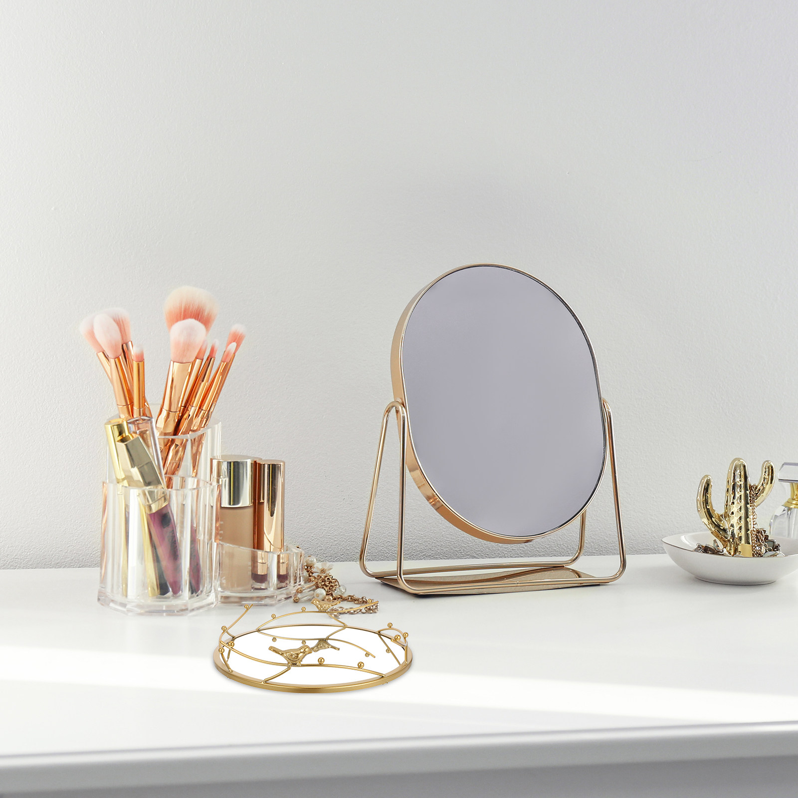 Nordic gouden spiegelend dienb - Decorative Mirror recensie en prijs