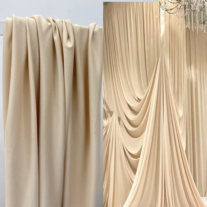 Witte koffie-melkzijde stretch - Curtain Curtain recensie en prijs