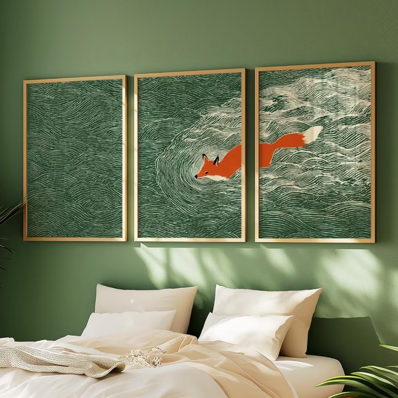 3-delige frameloze canvas schi - Abstract Canvas Set recensie en prijs
