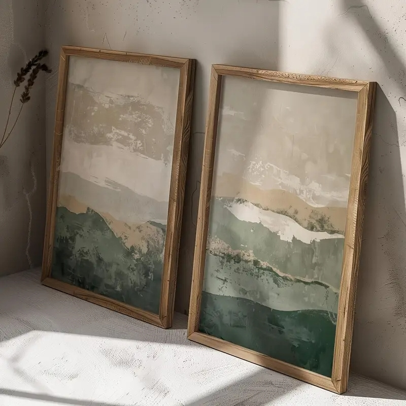 2 stks/set Wabi Sabi abstracte - Abstract Canvas Set recensie en prijs