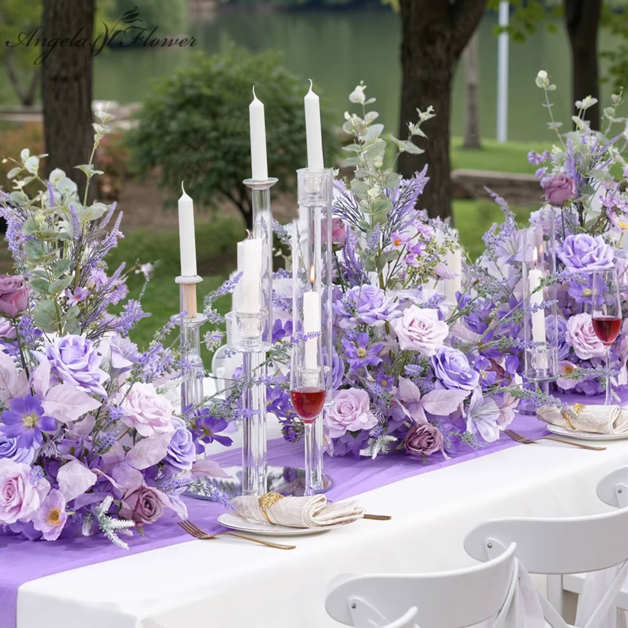 A8966 Rode vrijstaande bloemst - Table Runner recensie en prijs