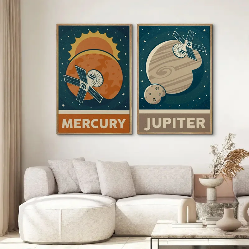 1pc Retro Zonnestelsel Planeet - Picture Frame recensie en prijs