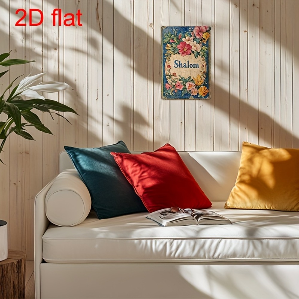 CIFBUY Vintage Floral Shalom a - Wall Art recensie en prijs