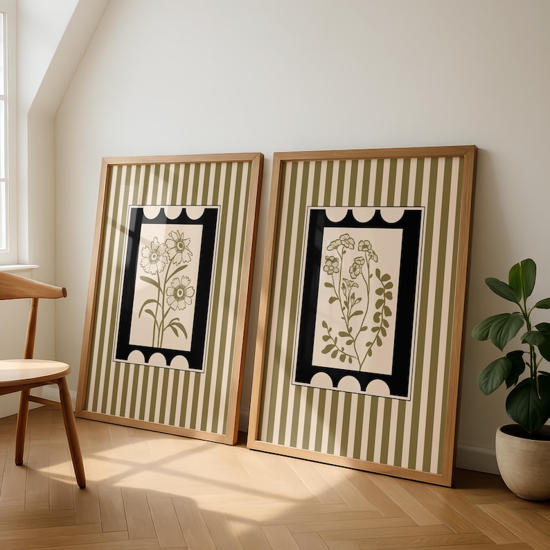 2 stks/set Boheemse Stijl Plan - Abstract Canvas Set recensie en prijs
