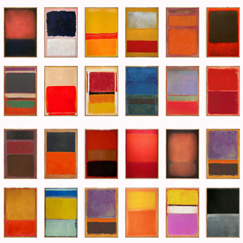Wanddecoratie, posters van Mar - Abstract Canvas Set recensie en prijs
