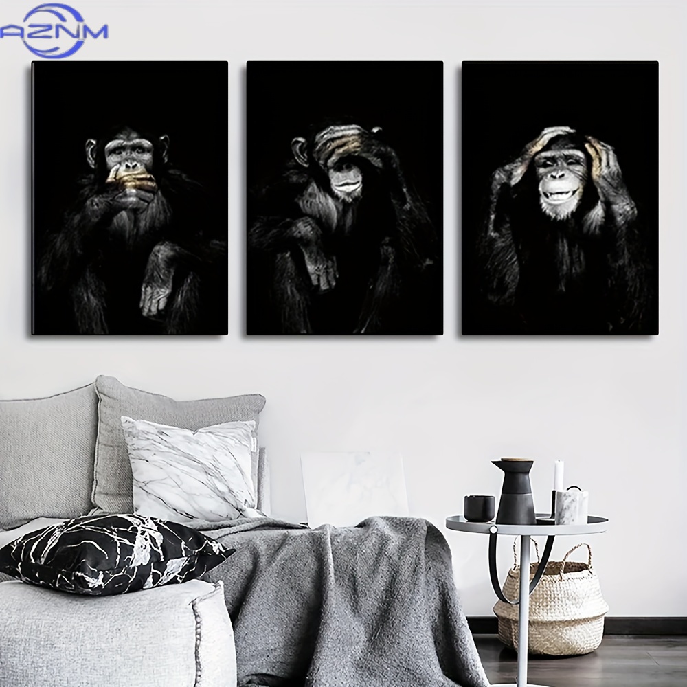 3 stks/set groot formaat ingel - Abstract Canvas Set recensie en prijs